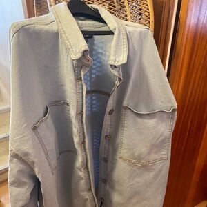 Silver Jeans Co. Women’s Plus Size Western Denim Shirt/Jacket
